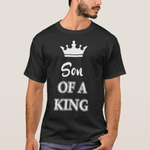 Mens Son Of A King Daddy Of A Prince Royal Fathers T-Shirt