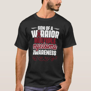 Mens Son Of A Warrior Support Multiple Myeloma Sur T-Shirt