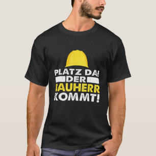Mens Space As The Builder Comes T-Shirt