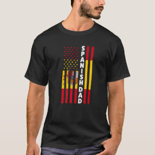 Mens Spainish Dad Spain Spanish Dad T-Shirt