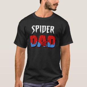 Mens Spider Dad Design Father s Day Matching Famil T-Shirt