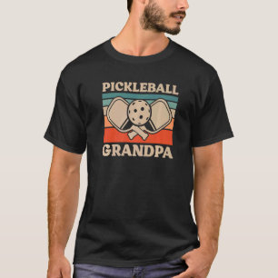 Mens Sports Paddle Ball Pickleball Player Pickleba T-Shirt