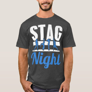 Mens Stag Night Groom Groomsmen Stag Party Bachelo T-Shirt