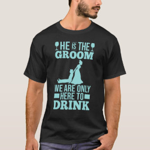 Mens Stag Party Groom Squad Weekend Night Out T-Shirt