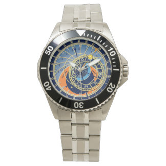 Men's Stainless Watch, Prague Astronomical Clock Watch