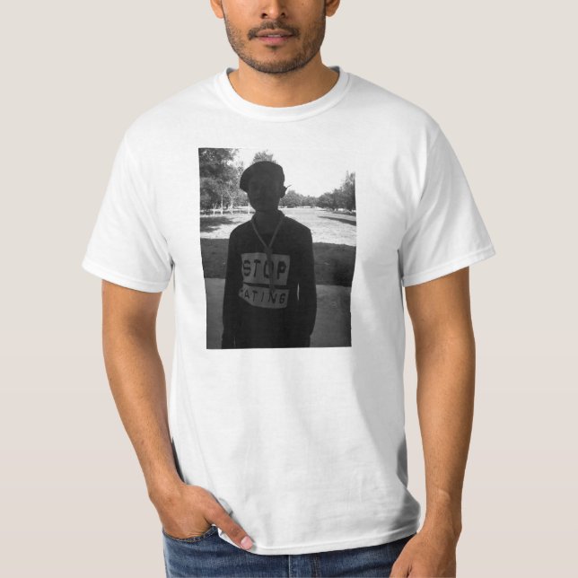 Mens' STOP HATING Tshirt (Front)
