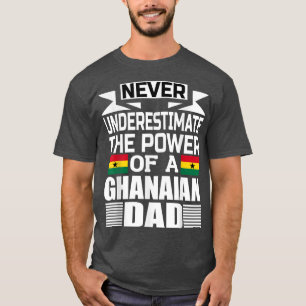 Mens Storecastle Ghanaian Dad Father's Day Ghana G T-Shirt
