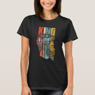 Mens Strong Black King  African American Natural A T-Shirt