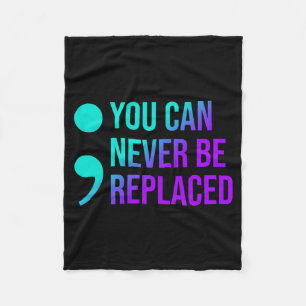 Mens Suicide Prevention Can Replace Consciousness Fleece Blanket