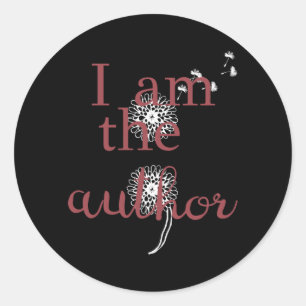 Mens Suicide Prevention Matter Semicolon Classic Round Sticker