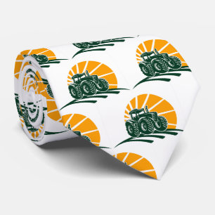 Men's Sunset Farm Tractor   Tie
