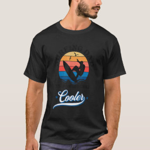 Mens Surfing Dad Like A Regular Dad But Cooler Men T-Shirt