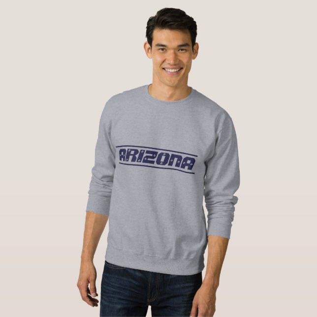 Men's Sweatshirt-Arizona Sweatshirt (Front Full)