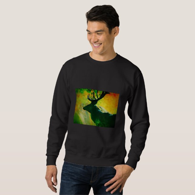 MEN'S SWEATSHIRT - REINDEER (Front Full)