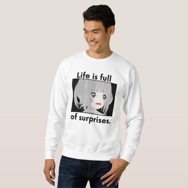 Men's Sweatshirt【surprise】/ミカゲトレーナー【surprise】 Sweatshirt (Front Full)