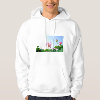 Men's sweatshirt with unique and impressive lotus 