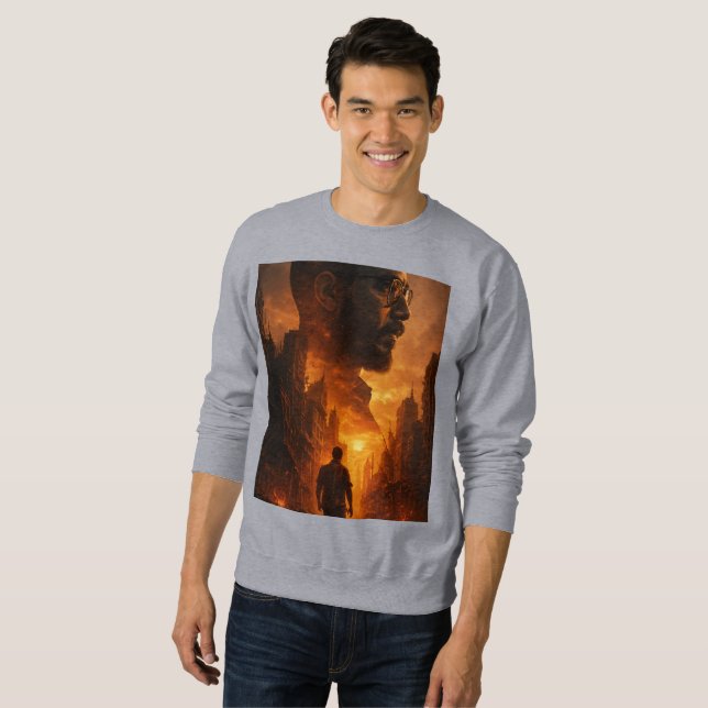 Men's sweatsshirts Apocalyptic Cinematic Post Sweatshirt (Front Full)