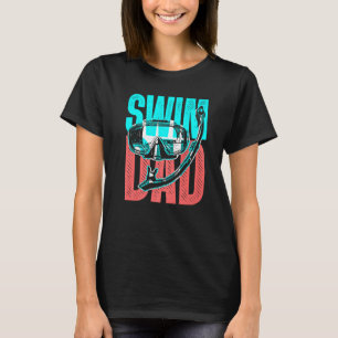 Mens Swim Dad 4 T-Shirt
