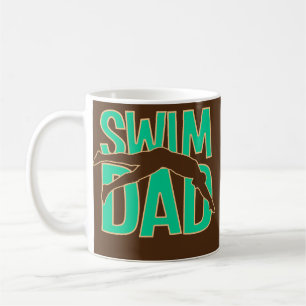 Mens Swim Dad Coffee Mug