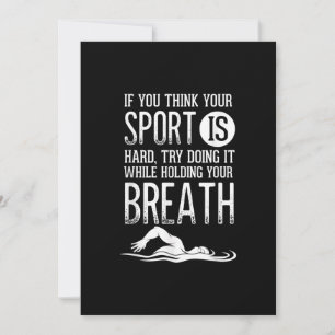 Mens Swim Swimmer Swimming Sport Practice Invitation