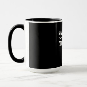 Mens Switches Be Trippin Funny Electrician Gift Mug