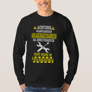 Mens System Mechanics Heating Builder Installers T-Shirt