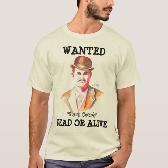 Mens T-Shirt - Butch Cassidy (Front)