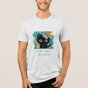 men's t-shirt, men's catt-shirts Tri-Blend shirt