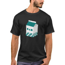Men's T-Shirt Milk Box - Circle, Triangle & Square