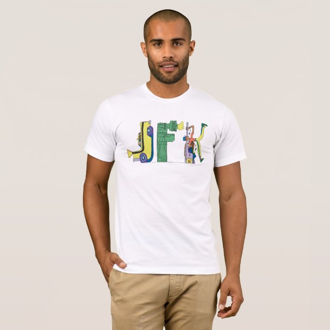 Men's T-Shirt | NEW YORK, NY (JFK) (Front Full)