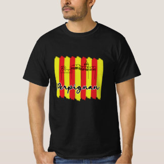 Men's T-shirt- OBV - Perpignan sang & gold T-Shirt