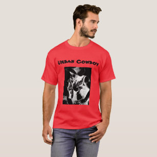 Men's T-shirt Urban Cowboy Original Art