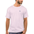mens t shirt white - logo design