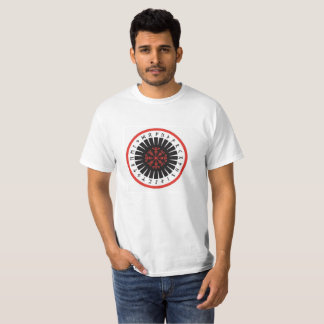 men's T-shirt, white with centre emblem T-Shirt