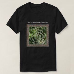 Men's T-shirt with Lace Aloe Plant