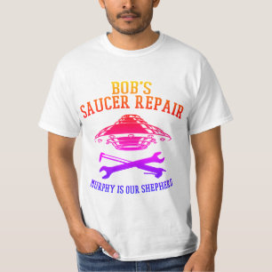 Men's t-shirt with spectrum BSR logo