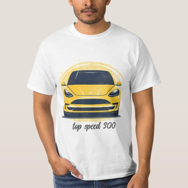  Men's T-Shirts printed car (Front)