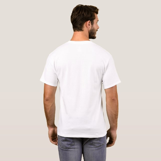 Men's T-shirts - with a photographer image (Back Full)