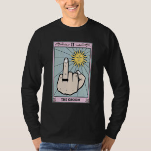 Mens Tarot Card Groom Bachelorette Party Getting T-Shirt