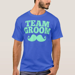 Mens Team GroomMen Bachelor Stag Night Party 1704 T-Shirt