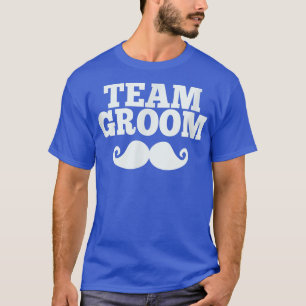Mens Team GroomMen Bachelor Stag Night Party 1734 T-Shirt