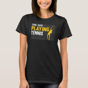 Mens Tennis Dad Playing Sports T-Shirt