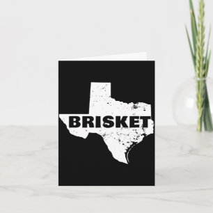 Mens texas brisket map performance  card