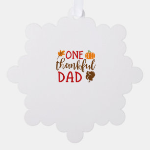 Mens Thanksgiving Matching Family Turkey Shirts On Tree Decoration Card