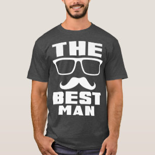 Mens The Best Man Bachelor Party T-Shirt