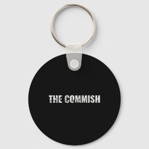 Mens The Commish Shirt - Fantasy Football Commissi Key Ring