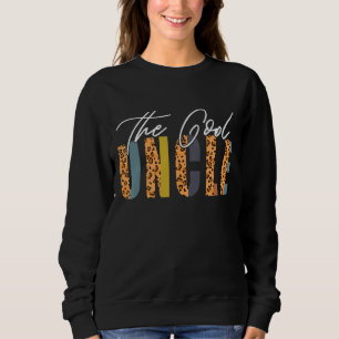 Mens The Cool Uncle Leopard Uncle Cute New Uncle O Sweatshirt