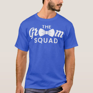 Mens The Groom Squad Wedding Bachelor Party T-Shirt