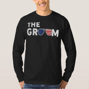 Mens The Groom Wedding Bachelor Party Fiance Husb T-Shirt