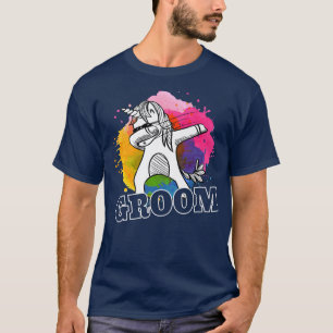 Mens The GroomMen Bachelor Stag Night Party 1753 T-Shirt